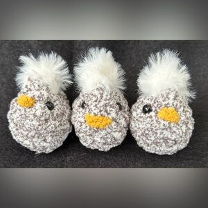 Handmade Crochet Chick Plush